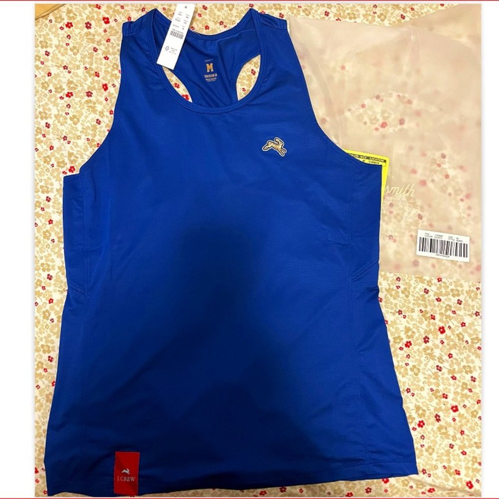 Tracksmith® X J.Crew twilight tank top - Women Size Medium (NWT)